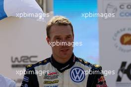 04.10.2015 -  Jari-Matti Latvala (Volkswagen Polo WRC #2, Volkswagen Motorsport), race winner 10.01-10.04.2015 FIA World Rally Championship 2015, Rd 11, Rally Corsica, Ajaccio, France