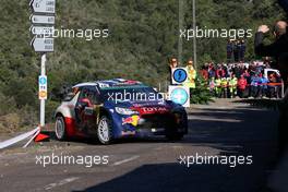 03.10.2015 - Stephane Lefebvre (FRA) Stephane Prevot (BEL) Citroen DS3 WRC, Citroen Total Abu Dhabi WRT 10.01-10.04.2015 FIA World Rally Championship 2015, Rd 11, Rally Corsica, Ajaccio, France