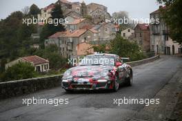 01.10.2015 - Shakedown, Romain Dumas (FRA) Dennis Giraudet (FRA), Porsche 911 GT3 RS 10.01-10.04.2015 FIA World Rally Championship 2015, Rd 11, Rally Corsica, Ajaccio, France