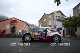 01.10.2015 - Shakedown, Stephane Lefebvre (FRA) Stephane Prevot (BEL) Citroen DS3 WRC, Citroen Total Abu Dhabi WRT 10.01-10.04.2015 FIA World Rally Championship 2015, Rd 11, Rally Corsica, Ajaccio, France