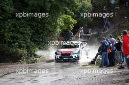 02.10.2015 - Mads Ostberg, Jonas Andersson (Citroen DS3 WRC, #4 CitroÃƒÂ«n Total Abu Dhabi WRT) 10.01-10.04.2015 FIA World Rally Championship 2015, Rd 11, Rally Corsica, Ajaccio, France