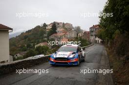 01.10.2015 - Shakedown, Teemu Suninen - Mikko Markkula, Ford Fiesta R5, Oreca 10.01-10.04.2015 FIA World Rally Championship 2015, Rd 11, Rally Corsica, Ajaccio, France