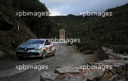 02.10.2015 - Andrea Crugnola (ITA), Michele Ferrara (ITA) Renault Clio R3 10.01-10.04.2015 FIA World Rally Championship 2015, Rd 11, Rally Corsica, Ajaccio, France