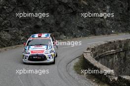 03.10.2015 - Frederico DELLA CASA (CHE) - Domenico POZZ (ITA) CITROEN DS3 R3T 10.01-10.04.2015 FIA World Rally Championship 2015, Rd 11, Rally Corsica, Ajaccio, France