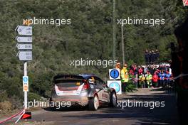 03.10.2015 - Robert Kubica, Maciej Szczepaniak (Ford Fiesta RS WRC 10.01-10.04.2015 FIA World Rally Championship 2015, Rd 11, Rally Corsica, Ajaccio, France
