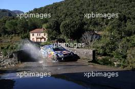 03.10.2015 - Andreas Mikkelsen, Ola Floene (Volkswagen Polo R WRC, #9 Volkswagen Motorsport II) 10.01-10.04.2015 FIA World Rally Championship 2015, Rd 11, Rally Corsica, Ajaccio, France