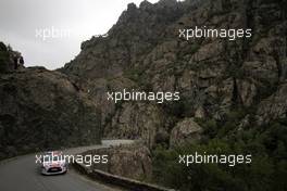 03.10.2015 - Yohan ROSSEL (FRA) - Benoit FULCRAND (FRA) CITROEN DS3 R3T, Ãƒâ€°QUIPE DE FRANCE FFSA 10.01-10.04.2015 FIA World Rally Championship 2015, Rd 11, Rally Corsica, Ajaccio, France