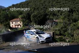 03.10.2015 - Ott Tanak (EST) Raigo Molder (EST) Ford Fiesta RS 10.01-10.04.2015 FIA World Rally Championship 2015, Rd 11, Rally Corsica, Ajaccio, France