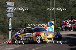 03.10.2015 - FranÃƒÂ§ois Delecour- Sabrina De Castelli, PORSCHE 911GT3 10.01-10.04.2015 FIA World Rally Championship 2015, Rd 11, Rally Corsica, Ajaccio, France