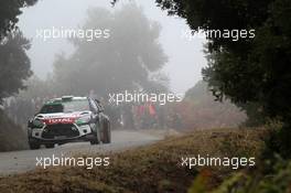 02.10.2015 - Mads Ostberg, Jonas Andersson (Citroen DS3 WRC, #4 CitroÃƒÂ«n Total Abu Dhabi WRT) 10.01-10.04.2015 FIA World Rally Championship 2015, Rd 11, Rally Corsica, Ajaccio, France