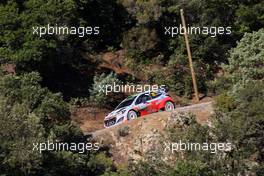 03.10.2015 - Haydon Paddon (NZ) John Kennard (NZ) Hyundai i20 WRC 10.01-10.04.2015 FIA World Rally Championship 2015, Rd 11, Rally Corsica, Ajaccio, France