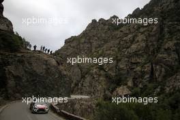 03.10.2015 - Mads Ostberg, Jonas Andersson (Citroen DS3 WRC, #4 CitroÃƒÂ«n Total Abu Dhabi WRT) 10.01-10.04.2015 FIA World Rally Championship 2015, Rd 11, Rally Corsica, Ajaccio, France