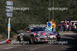 03.10.2015 - Romain Dumas (FRA) Dennis Giraudet (FRA), Porsche 911 GT3 RS 10.01-10.04.2015 FIA World Rally Championship 2015, Rd 11, Rally Corsica, Ajaccio, France