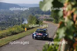 Andreas Mikkelsen ,Ola Floene (Volkswagen Polo R WRC, #9 Volkswagen Motorsport II) 20-23.08.2015. World Rally Championship, Rd 9, Rallye Deutschland, Trier, Germany.