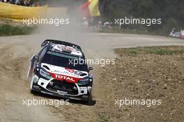 Mads Ostberg, Jonas Andersson (Citroen DS3 WRC, #4 Citroen Total Abu Dhabi WRT) 20-23.08.2015. World Rally Championship, Rd 9, Rallye Deutschland, Trier, Germany.