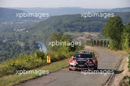 Jaroslav Melicharek (CZE) Erik Melicharek (CZ), Ford Fiesta WRC 20-23.08.2015. World Rally Championship, Rd 9, Rallye Deutschland, Trier, Germany.