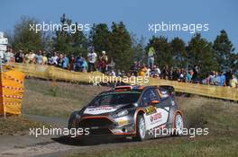 Robert Kubica,  Maciej S zczepaniak (Ford Fiesta RS WRC, #10 RK M-Sport World Rally Team) 20-23.08.2015. World Rally Championship, Rd 9, Rallye Deutschland, Trier, Germany.