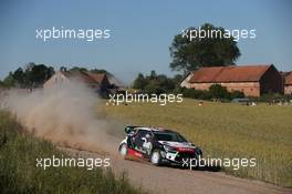 Kris Meeke, Paul Nagle (Citroen DS3 WRC, #3 Citroen Total Abu Dhabi WRT) 02-05.07-2015. World Rally Championship, Rd 7, Rally Poland, Mikolajki, Poland.