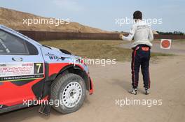 Thierry Neuville, Nicolas Gilsoul (Hyundai i20 WRC, #7 Hyundai Motorsport) 02-05.07.2015 FIA World Rally Championship 2015, Rd 7, Rally Poland, Mikolajki, Italy