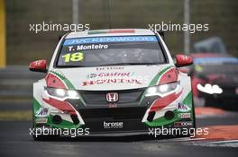 Tiago Monteiro (POR), Honda Civic WTCC, Honda Racing Team JAS 02-03.05.2015 World Touring Car Championship, Rd 5 and 6, Hungaroring, Budapest, Hungary