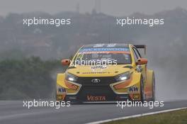 Mikhail Kozlovskiy (RUS), Lada Vesta WTCC , Lada Sport Rosneft 02-03.05.2015 World Touring Car Championship, Rd 5 and 6, Hungaroring, Budapest, Hungary