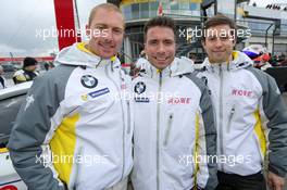 Maxime Martin, Philipp Eng, Alexander Sims, ROWE Racing, BMW M6 GT3 16.-17.04.2016. Nurburgring, Germany - ADAC Qualifikationsrennen 24h-Rennen, Nordschleife - This image is copyright free for editorial use © BMW AG