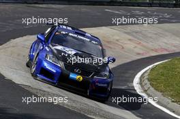 #52 Ring Racing, Lexus ISF CCS-R: Uwe Kleen, Masashige Itoh. 25.-29.05.2016 Nürburging 24 Hours, Nordschleife, Nurburging, Germany, Practice and Qualifying.