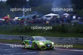 #105 MSC Sinzig e. V. im ADAC, Audi TT: Rudi Speich, Roland Waschkau, Dirk Vleugels, Thorsten Jung. 25.-29.05.2016 Nürburging 24 Hours, Nordschleife, Nurburging, Germany, Race.