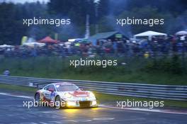 #3 Frikadelli Racing Team, Porsche 991 GT3 R: Klaus Abbelen, Sabine Schmitz, Patrick Huisman, Norbert Siedler. 25.-29.05.2016 Nürburging 24 Hours, Nordschleife, Nurburging, Germany, Race.