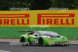 Jeroen Bleekemolen (NDL), Mirko Bortolotti (ITA), Rolf Ineichen (CHE), Lamborghini Huracan GT3, GRT Grasser Racing Team 23-24.04.2016 Blancpain Endurance Series, Round 1, Monza, Italy