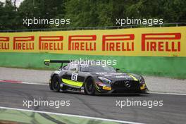Clemens Schmid (AUT), Indy Dontje (NDL), Luciano Bacheta (GBR), Mercedes-AMG GT3, HTP Motorsport 23-24.04.2016 Blancpain Endurance Series, Round 1, Monza, Italy