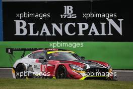 Jean-Luc Beaubelique (FRA), Morgan Moullin-Traffort (FRA), Mercedes-AMG GT3, AKKA ASP 23-24.04.2016 Blancpain Endurance Series, Round 1, Monza, Italy