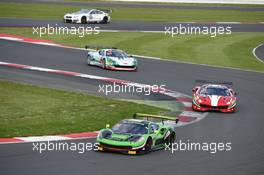 Pierre Ehret (DEU), Stef Vancampenhoudt (BEL), Ferrari 488 GT3, Rinaldi Racing 14-15.05.2016. Blancpain Endurance Series, Rd 2, Silverstone, England.