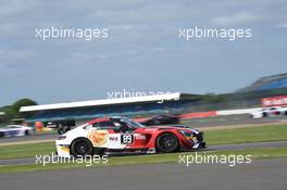 Laurent Cazenave (FRA), Michael Lyons (GBR), Daniele Perfetti (ITA), Mercedes-AMG GT3, AKKA ASP 14-15.05.2016. Blancpain Endurance Series, Rd 2, Silverstone, England.