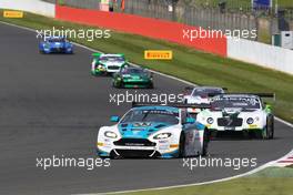 Ahmad Al Harthy (OMN), Jonathan Adam (GBR), Devon Modell (GBR), Aston Martin Vantage GT3, Oman Racing Team 14-15.05.2016. Blancpain Endurance Series, Rd 2, Silverstone, England.