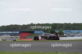 Adrien de Leener (BEL), Peter Kox (NDL), Pierre Kaffer (DEU), Audi R8 LMS, Belgian Audi Club Team WRT 14-15.05.2016. Blancpain Endurance Series, Rd 2, Silverstone, England.