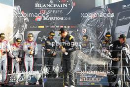 Podium 14-15.05.2016. Blancpain Endurance Series, Rd 2, Silverstone, England.