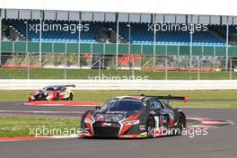 Laurens Vanthoor (BEL), Dries Vanthoor (BEL), Frederic Vervisch (BEL), Audi R8 LMS, Belgian Audi Club Team WRT 14-15.05.2016. Blancpain Endurance Series, Rd 2, Silverstone, England.