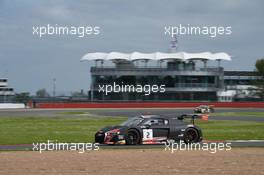 Michael Meadows (GBR), Stuart Leonard (GBR), Robin Frijns (NDL), Audi R8 LMS, Belgian Audi Club Team WRT 14-15.05.2016. Blancpain Endurance Series, Rd 2, Silverstone, England.