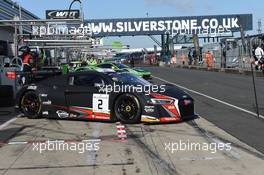 Michael Meadows (GBR), Stuart Leonard (GBR), Robin Frijns (NDL), Audi R8 LMS, Belgian Audi Club Team WRT 14-15.05.2016. Blancpain Endurance Series, Rd 2, Silverstone, England.