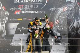 Podium 14-15.05.2016. Blancpain Endurance Series, Rd 2, Silverstone, England.