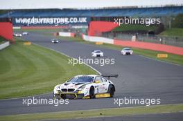 Philipp Eng (AUT), Alexander Sims (GBR), Dirk Werner (DEU), BMW F13 M6 GT3, Rowe Racing 14-15.05.2016. Blancpain Endurance Series, Rd 2, Silverstone, England.