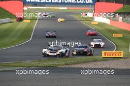 Andrew Watson (GBR), Struan Moore (GBR), Alex Fontana (CHE), McLaren 650 S GT3, Garage 59 14-15.05.2016. Blancpain Endurance Series, Rd 2, Silverstone, England.