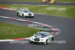 Andy Soucek (ESP), Maxime Soulet (BEL), Wolfgang Reip (BEL), Bentley Continental GT3, Bentley Team M-Sport 14-15.05.2016. Blancpain Endurance Series, Rd 2, Silverstone, England.