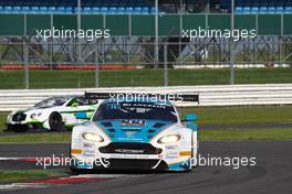 Ahmad Al Harthy (OMN), Jonathan Adam (GBR), Devon Modell (GBR), Aston Martin Vantage GT3, Oman Racing Team 14-15.05.2016. Blancpain Endurance Series, Rd 2, Silverstone, England.
