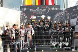 Podium 14-15.05.2016. Blancpain Endurance Series, Rd 2, Silverstone, England.