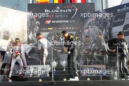 Podium 14-15.05.2016. Blancpain Endurance Series, Rd 2, Silverstone, England.