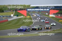 Lorenz Frey (CHE), StÃ©phane Ortelli (MCO), Albert Costa Balboa (ESP), Emil Frey Jaguar G3, Emil Frey Racing 14-15.05.2016. Blancpain Endurance Series, Rd 2, Silverstone, England.