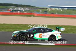 Ian Loggie (GBR), Callum Macleod (GBR), Tom Onslow-Cole (GBR), Bentley Continental GT3, Team Parker Racing 14-15.05.2016. Blancpain Endurance Series, Rd 2, Silverstone, England.