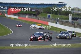 Laurens Vanthoor (BEL), Dries Vanthoor (BEL), Frederic Vervisch (BEL), Audi R8 LMS, Belgian Audi Club Team WRT 14-15.05.2016. Blancpain Endurance Series, Rd 2, Silverstone, England.